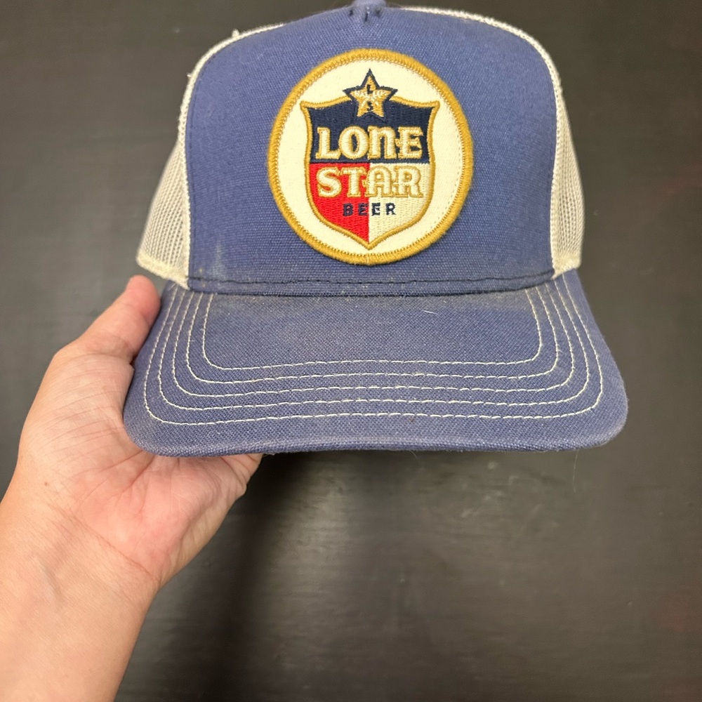 Vintage Lone Star American Needle Trucker hat